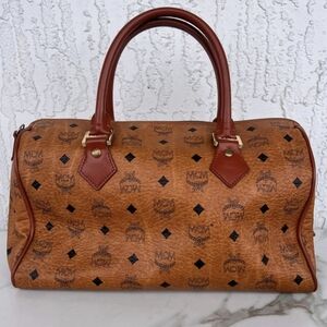MCM Viestos Boston bag